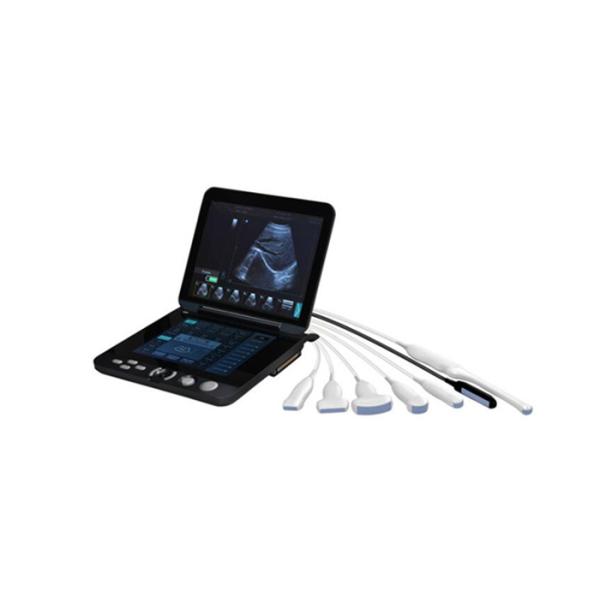 256 Frame Cine Portable Ultrasound Scanner 128 Permanent Storage With 12 Inch Screen