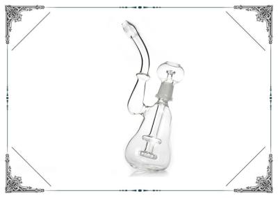Oil Rigs Percolator Bubbler Pipe Clear Color With 2 Inches Base Diameter
