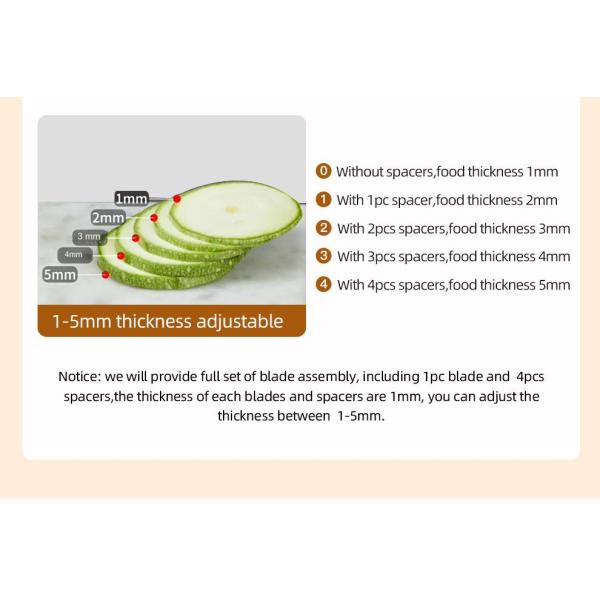 Small Size Vegetable Cutter for Home Shredding Slicing Dicing Raw Material Fruit