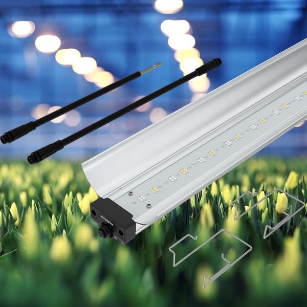 Customized Spectrum 30W LED Grow Light Tubes For Plants Herb Microgreen Growing Waterprooof Grow Bars Daisy Chain