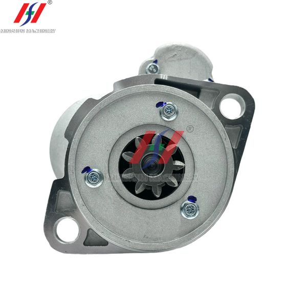 12V Starter Motor 129908-77010 Compatible With 4TNV94/4TNV98, 4D94E/4D98E Engine Power System