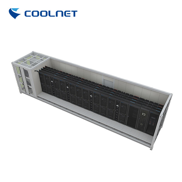20 Foot 6 Racks Portable Modular Data Center with Inrow Air Conditioner for Efficient Cooling