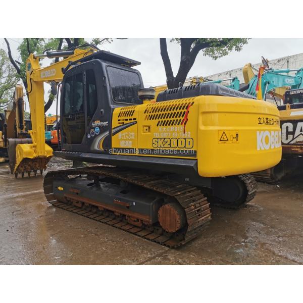 Excavateur Kobelco SK200d original 20T Excellente performance avec cylindre hydraulique
