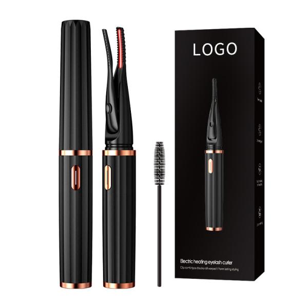 CE Certifeid Fast Heating Electric Eyelash Pen , 3D Heated Eyelash Curler For Lady