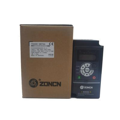220v 380v ZONCN Dispositivo de frequência variável de fase única e fase três VFD Inverter 0,75kw 1,5kw