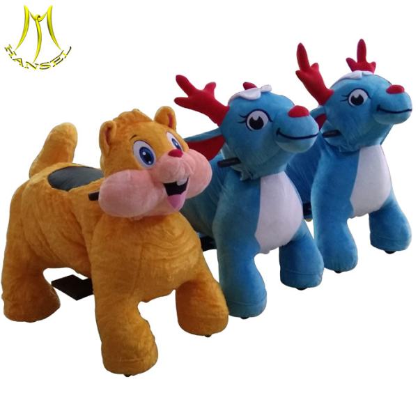 Hansel wholesale games electric kids car electric animal scooter price in china