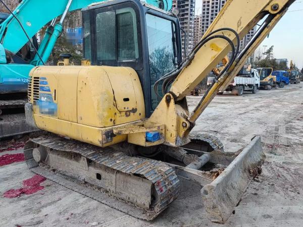 5t Used Excavator for Sale at Low Price, Komat Su PC56, Komat Su Second-Hand Excavator