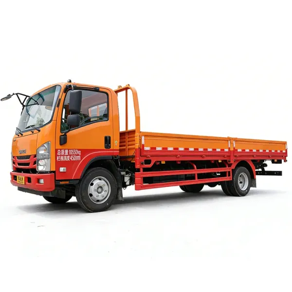 Isuzu 700p 4X2 Drive General Cargo Truck Price /The Length of The Container Is 6 Meters.