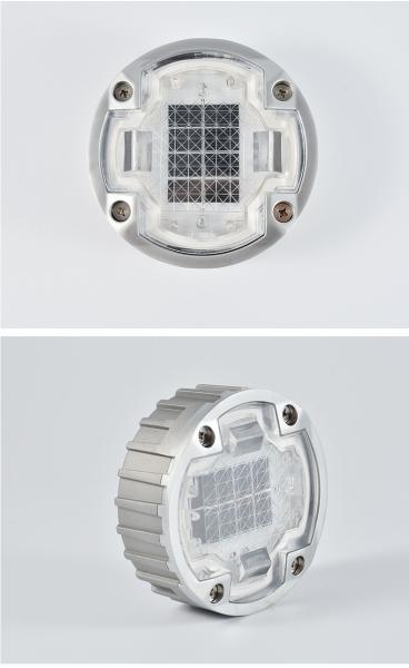 Le paysage actionné solaire de clignotant en aluminium allume le goujon réfléchi de route
