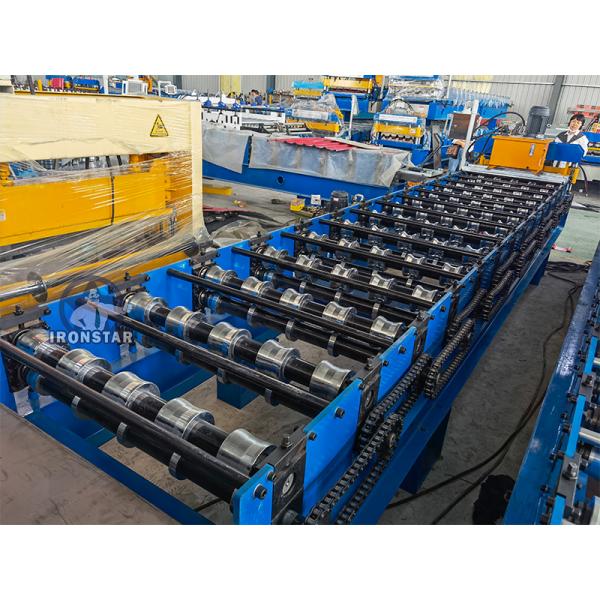 “Automatic 840 Roof Panel Cold Roll Forming Machine For Galvanized Steel & Color Coil 840 IBR Metal Roof Panel Roll Forming Machine Construction Material Making Machinery ”