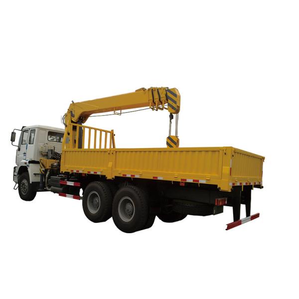 Howo Sino 6x4 Cargo Crane Truck / 10 Ton Telescopic Boom Truck Mounted Crane