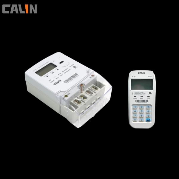Split Type Single Phase Prepaid Electricity Meters BS5685 Footprint Kwh Meter