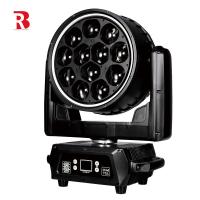550W Interior 12 40W 4-em-1 Contas de lâmpada LED lavagem com zoom Luz de palco móvel