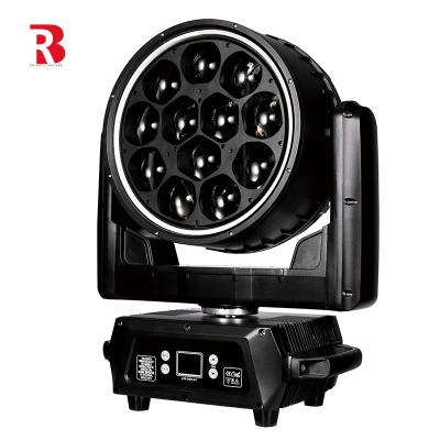 LED Spot Moving Head 12pcs 40W RGBW LED Beeye Stage Light Equipamento profissional
