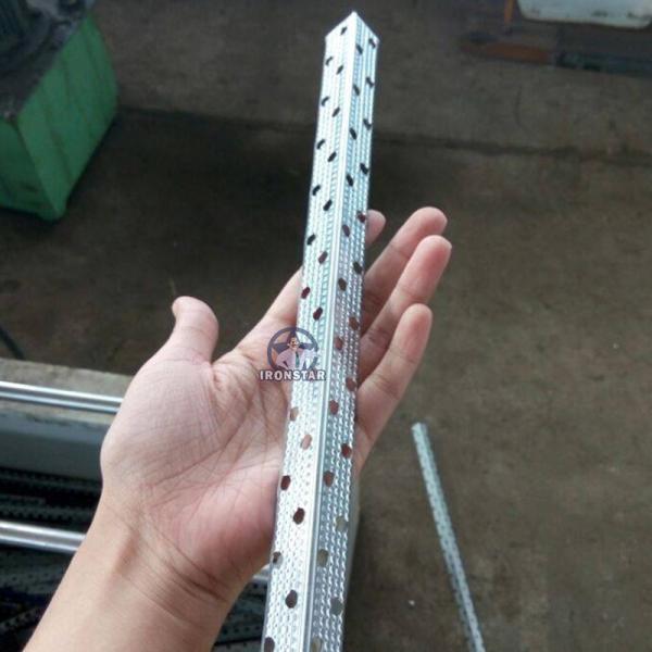 “Factory Direct High Speed Perforated Angel Bead Roll Forming Machine Galvanized Drywall Wall Corner Bead Making Machine With Online Punching Line”