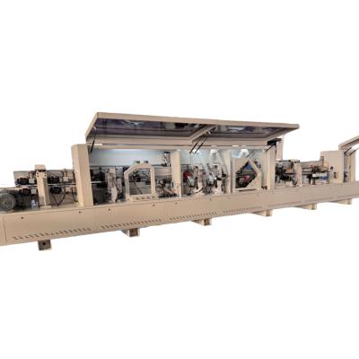 Wood Furniture Machine Pre-Milling Corner Rounding Automatic Straight Edge Banding Machine