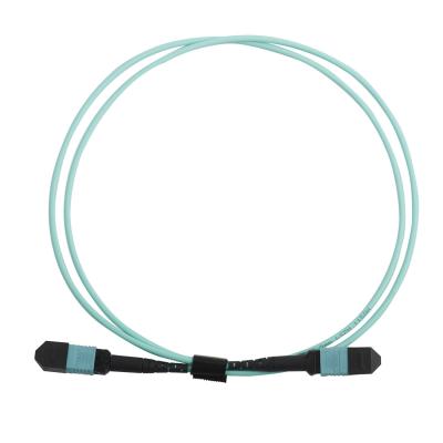 OM3 12F MPO To MPO  Fiber Cable