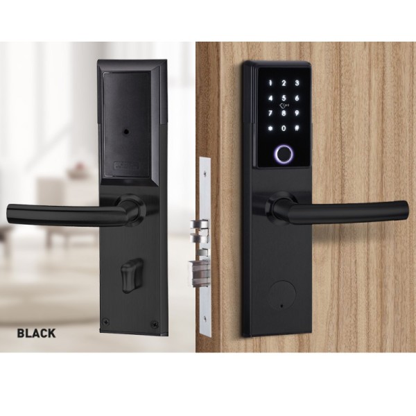 Bluetooth Fireproof 120min Smart Door Lock Electronic Door Lock Durable Access Control System