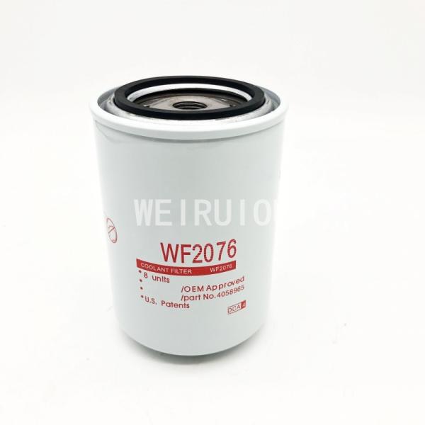 Закрутка экскаватора ISO9001 2kg на фильтре 4058965 WF2076 хладоагента