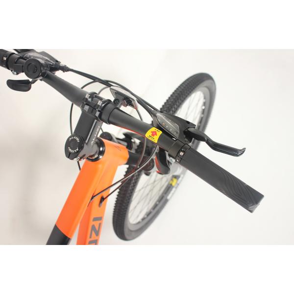 21 Speed Carbon Steel 24 Mountain Bike With Disc Brakes