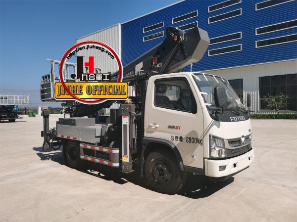 Manufacturer 29m 38m 45m Aerial Work Truck With Aerial Work Platform With Telescopic Boom Aerial Platform Truck