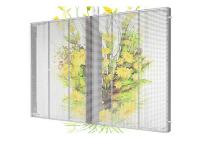 High Transparency Glass Advertising Led Display Screen For Glass Wall Shopping Mall