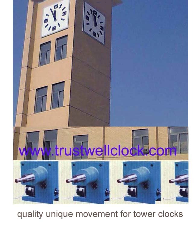 Clocks tower for school, commercial office building of and bank, hotel, residential building, Plaza building