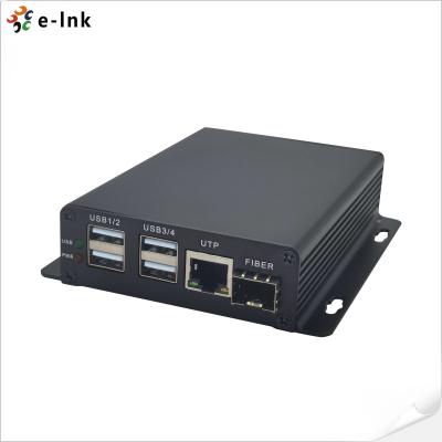 Prolongamento video portuário da E-relação 4 simples USB2.0 6KM UTP do LC
