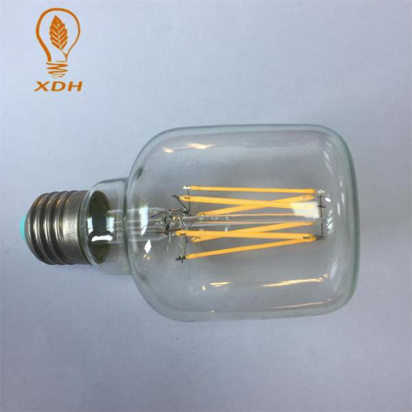 Bulbos 240V E27 3000K Dimmable do filamento do diodo emissor de luz de PS60 6w Edison