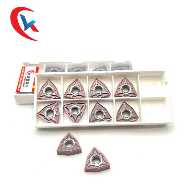WNMG080404-MA PVD Coating Carbide Milling Inserts Stainless Steel Finishing