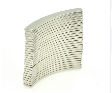 High Power Neodymium Arc Segment Magnets Smooth Surface Treatment