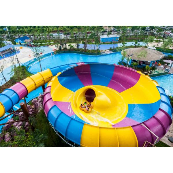 New Commercial Water Parks Slide Parts Design Fiberglass Water Bowl Slide Pieces for Sale