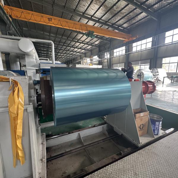 Alloy3105 0.30*183mm Anti-scratch PE Paint Pre-painted Aluminum Strip For Rolling Shutter Door Curtain Making Purpose
