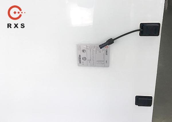 painel solar de vidro duplo policristalino/325W/72cells/24V/branco