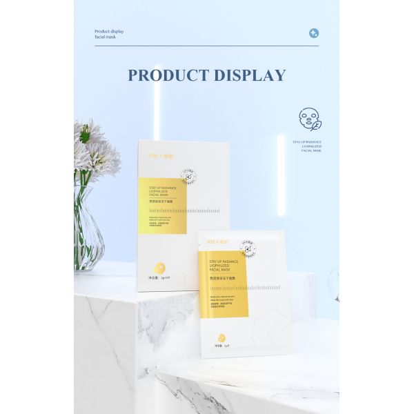 KM Wholesale Organic Skin Facial Care Mask Bulk Natural Whitening Moisturizing Brightening for Face Breathable for Skin Care