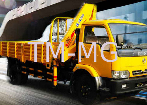 Durable XCMG  4 Ton Knuckle Arm Articulated Boom Crane , Driven By Hydraulic