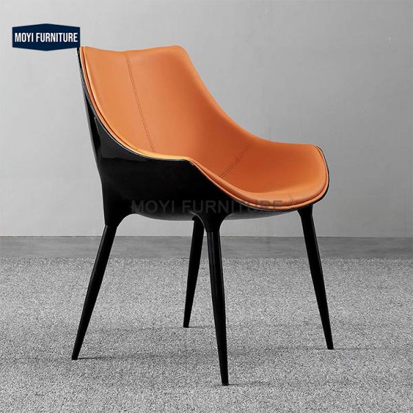 Wholesale Price Latest Modern Design Manufacturing Salon Leather Dining Chairs for Living Dining Room Events Hotel Restaurant