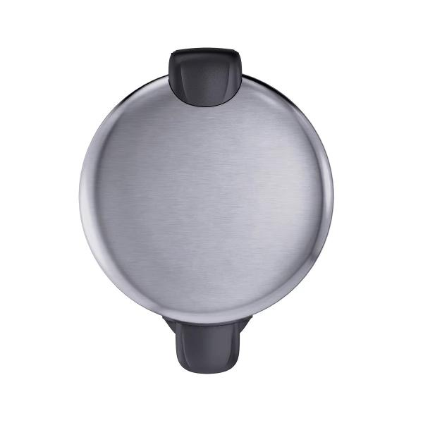 20L Stainless Steel Household Kitchen Thin Lid Pedal Trash Waste Bin Dustbin Soft Close Round Metal Trash Can Sustainable