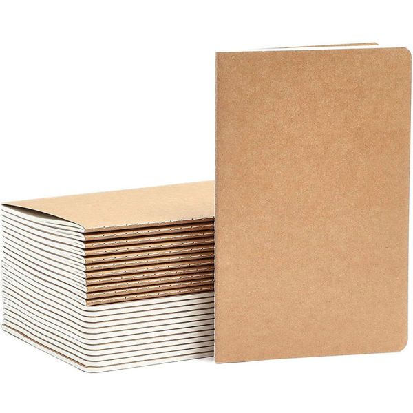 A4 A5 A6 Recycled Spiral Bound Notebook Blank Paperback Journals For School