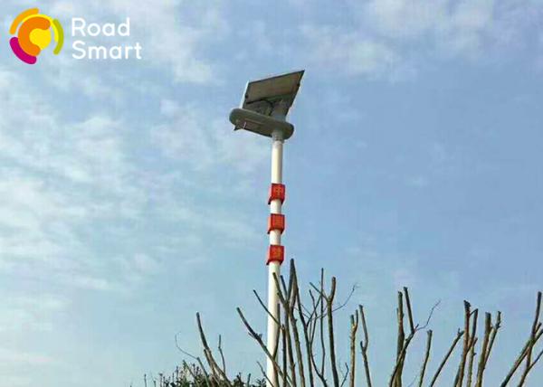 Patented Design Solar Energy Street Lights , Solar Powered Led Pole Light 3000-6500K