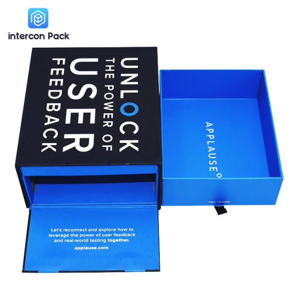 1000g Gray Cardboard Luxury Gift Packaging Boxes Personalized Jewelry Gift Box