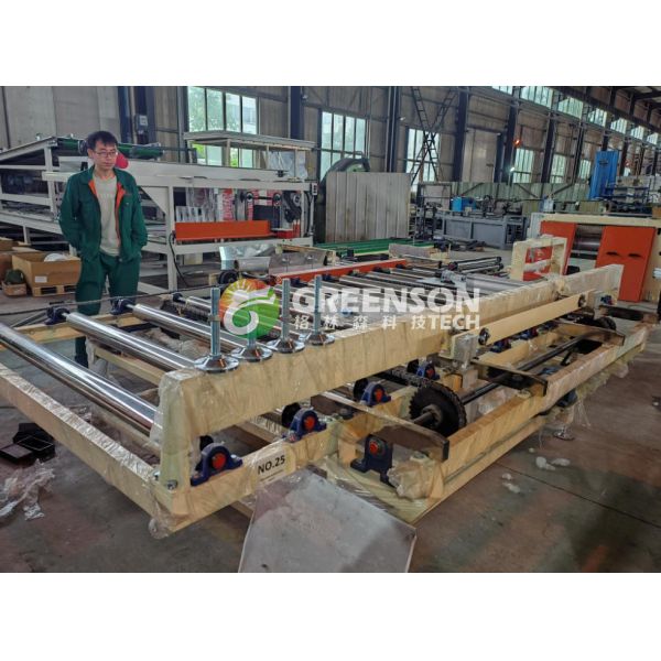 Fully Automated Gypsum Board Lamination Machine With Painting for 2-6 Million Sqm/year Capacity