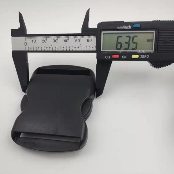 Dog Collar 63.5mm Plastic Strap Buckles Locking Side Release Buckle For Army