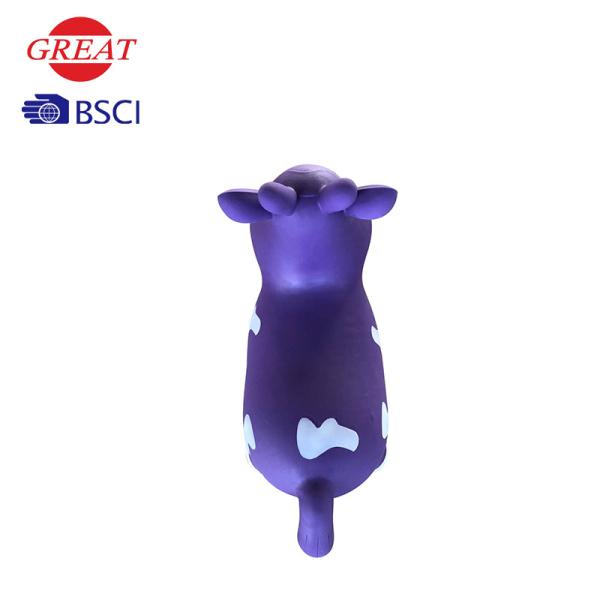 Ecofriendly Bouncy Cow Space Hopper PVC Material For 3 Ages Kids Amusement