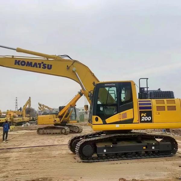 Uesd Vieux équipements de construction Komatsu PC120 130 Excavateur à rampe à bas prix