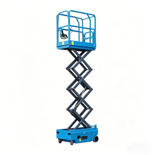 Ultra Compact Self Propelled Scissor Lift Mass Transit And Airport Terminal