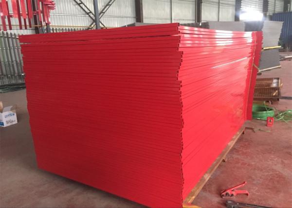 Construction Security Temp Fence Panels 6ft x 10ft 1830*3050mm Spacing 4x12'(100mm*300mm) Akzol Powder Coated 25mm*1.6