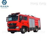 Howo 16ton Water And Foam Tank Fire Vehicle Fire Engine Fire Fighting Truck