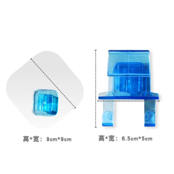 No Nailed Wash Basin Wall Mounted Wall Hooks For Bathroom Wash Sets