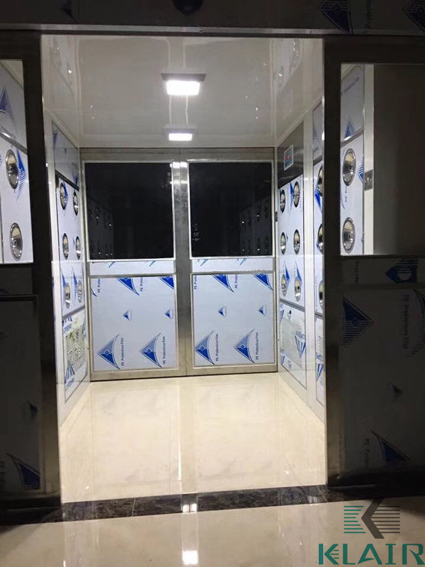 Комната ливня воздуха двигателя ливня высокой скорости чистая с регулятором микропроцессора